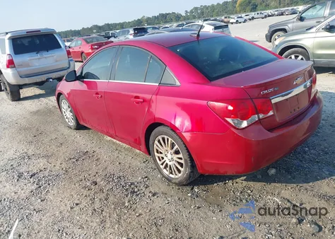 2013 Chevrolet Cruze Eco Auto из США, поврежденный, VIN 1G1PH5SB7D7154276